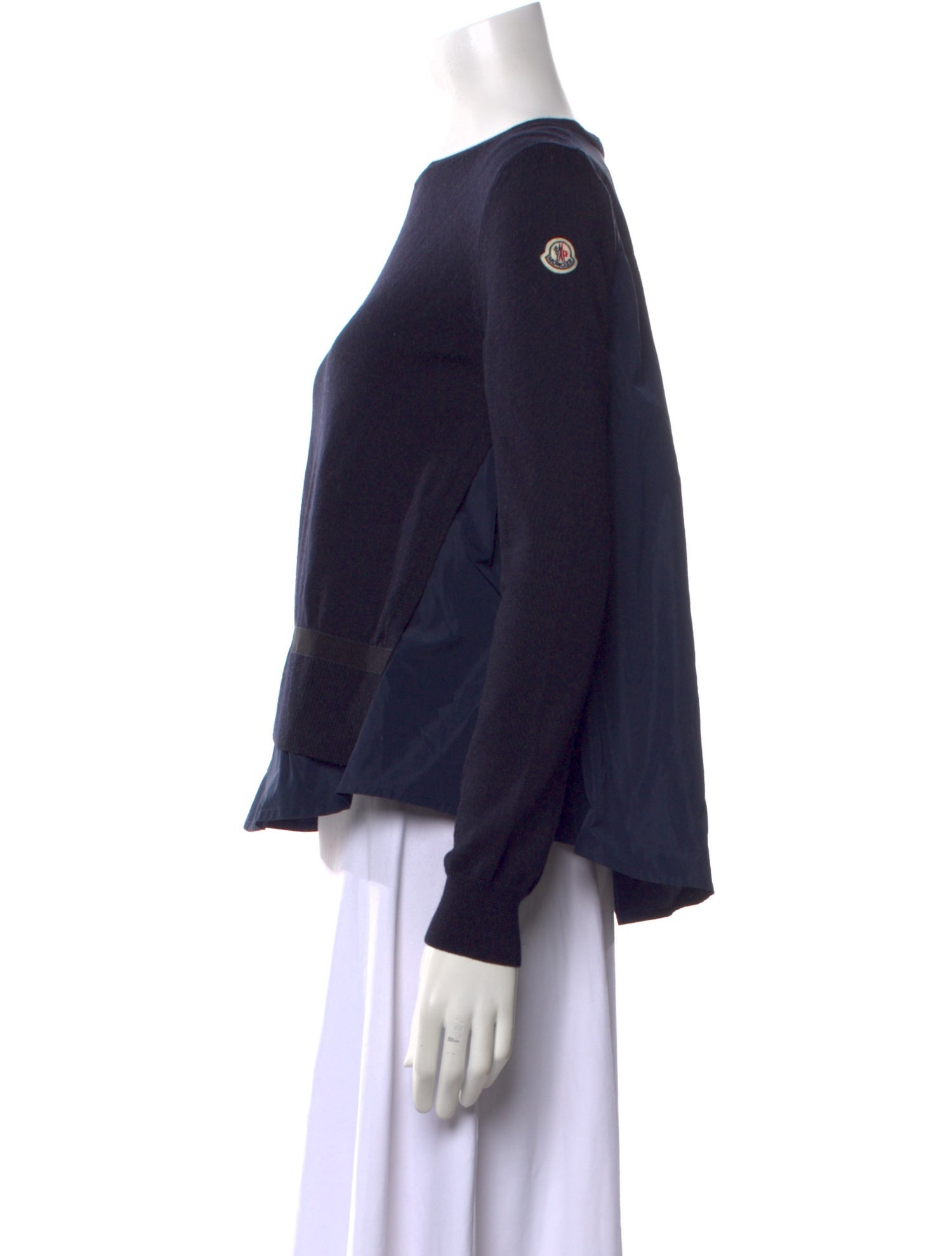 Moncler Virgin Wool Crew Neck Sweater